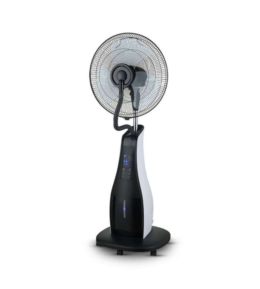 Ventilatore Nebulizzatore LED 80W con 3 Pale da 17