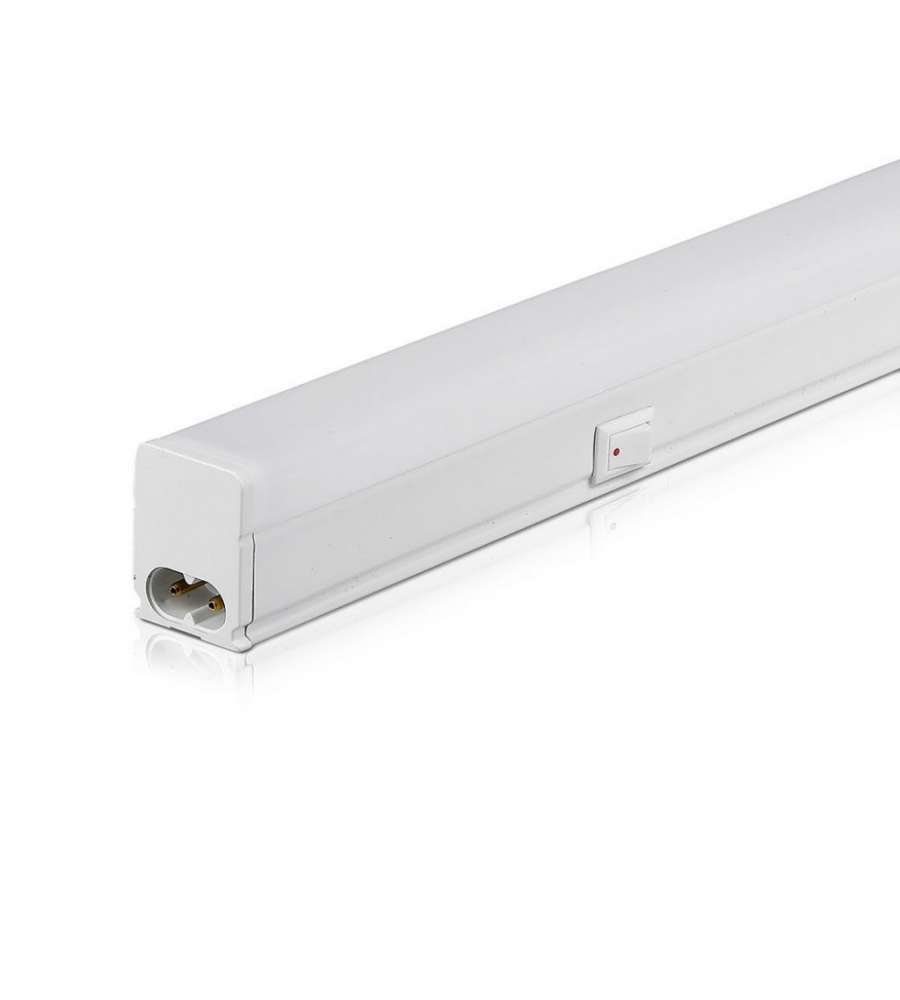 Plafoniera LED Chip Samsung Lineare 16W 120cm Raccordabile con Interruttore 4000K