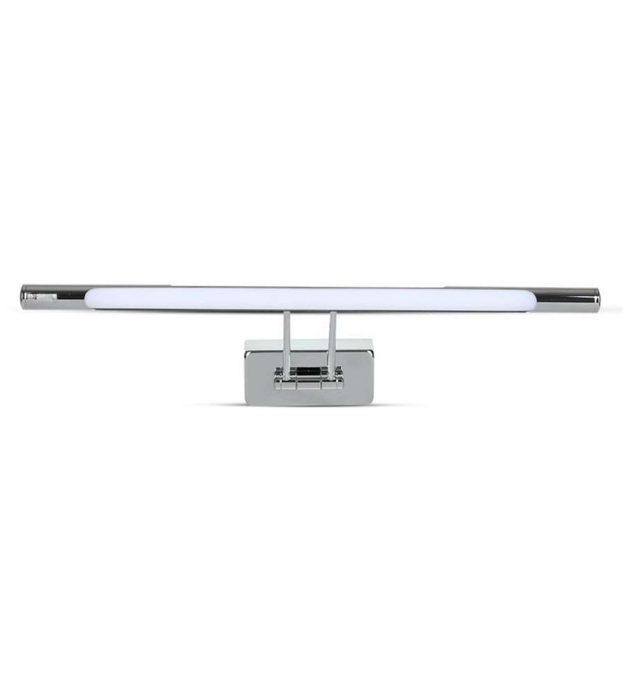 Lampada LED da Specchio 12W Finiture Cromate 3000K