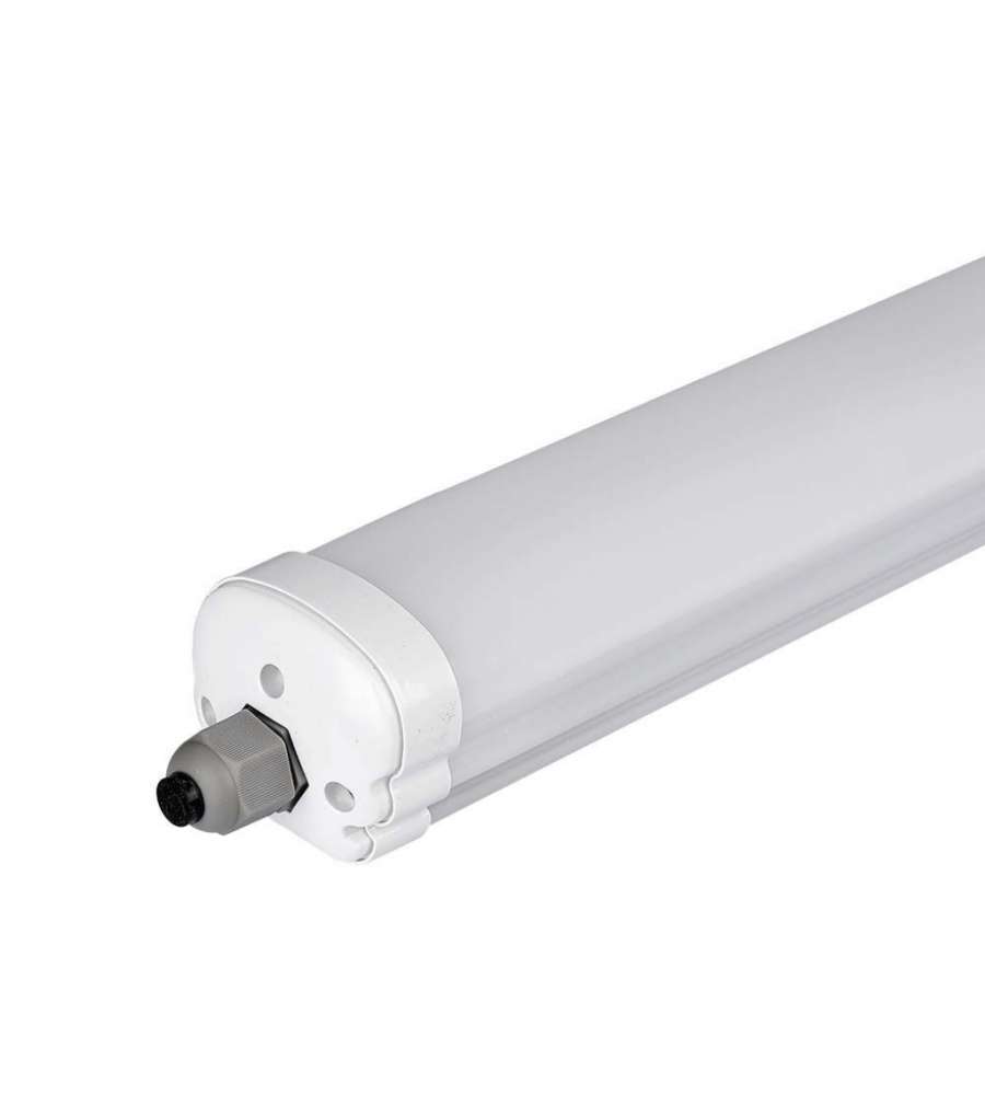 Plafoniera LED Impermeabile 24W 160LM/W X-Series 120cm 6400K IP65