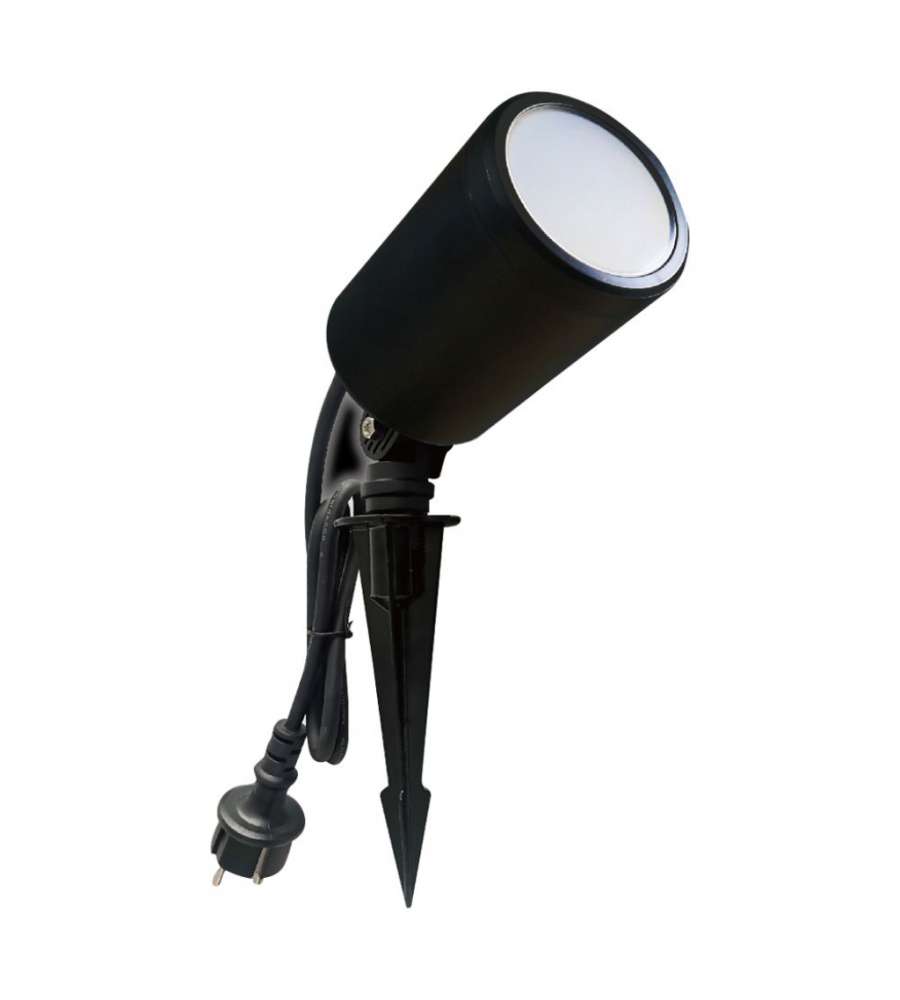 V-TAC Faretto LED Giardino Picchetto 7W Smart Alexa CCT RGB + 3in1 Dimmerabile IP65
