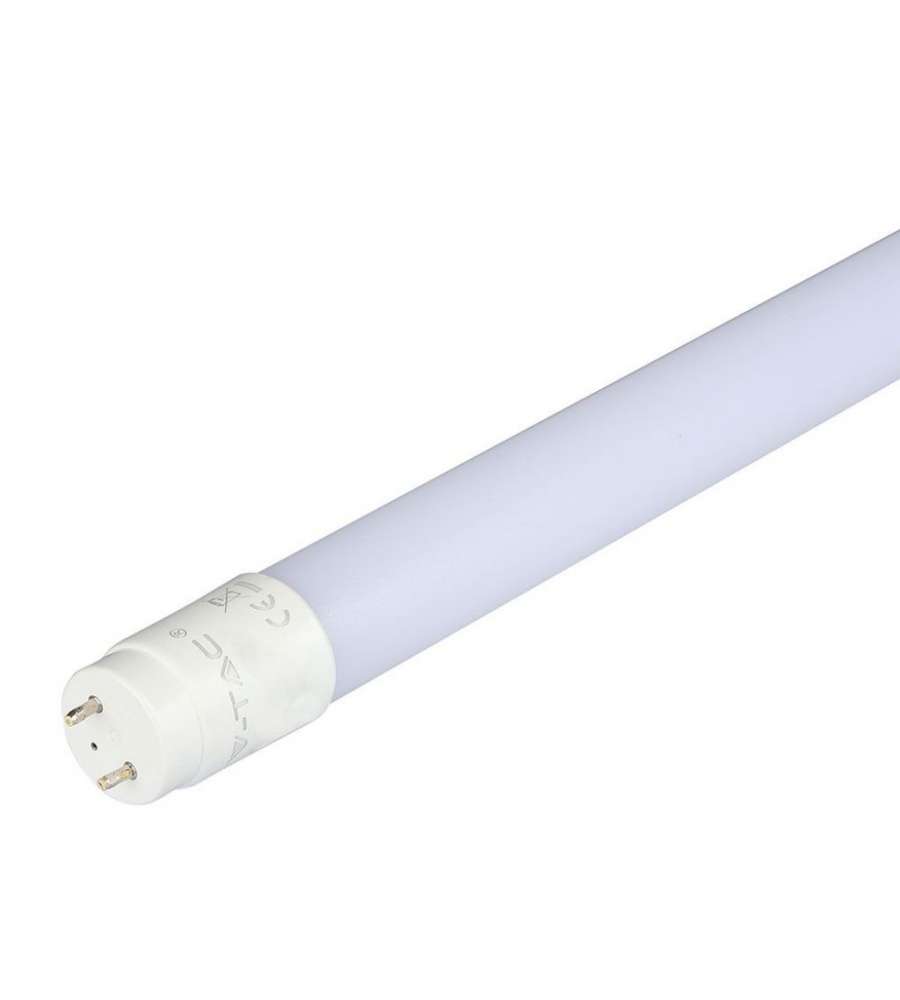 V-TAC Tubo LED Chip Samsung T8 20W 105LM/W G13 150cm In Nanoplastica Ruotabile 3000K