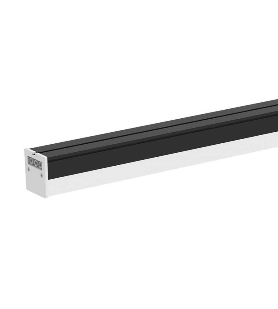 V-TAC Plafoniera LED Lineare 40W 120cm Colore Nero 6500K