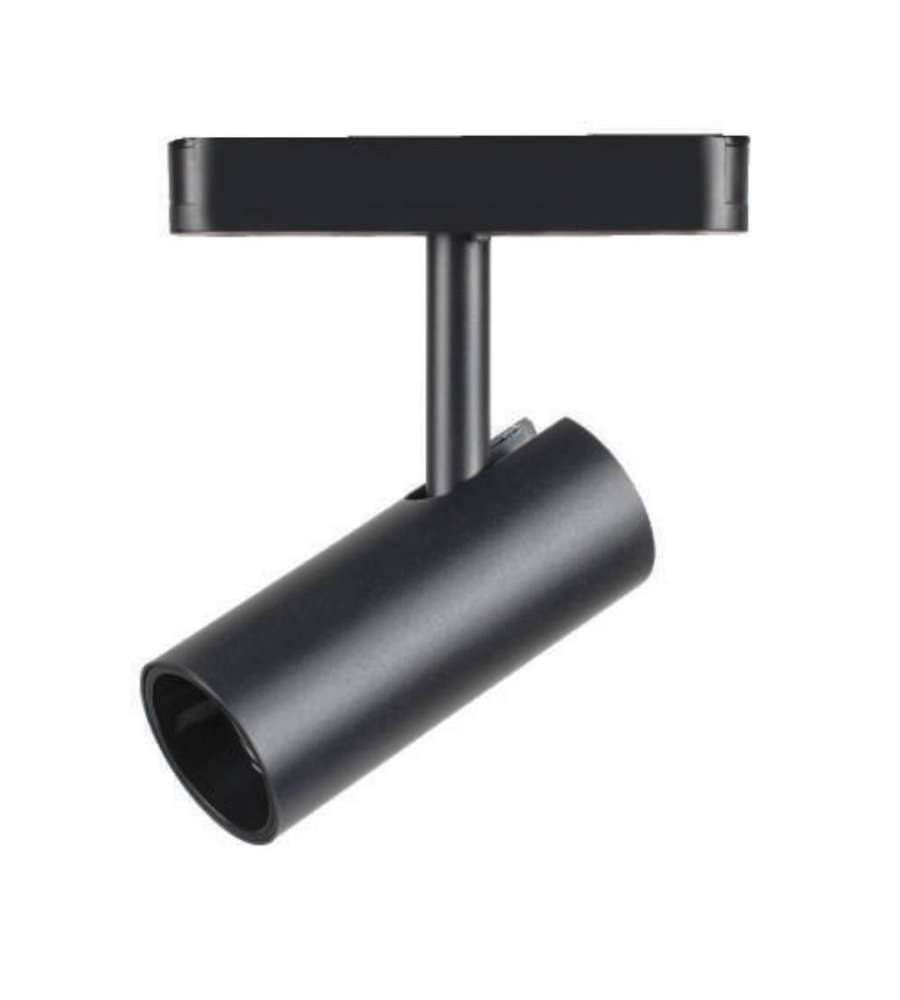 V-TAC Faretto LED COB da Binario Magnetico 10W Colore Nero 4000K IP20 CRI>90