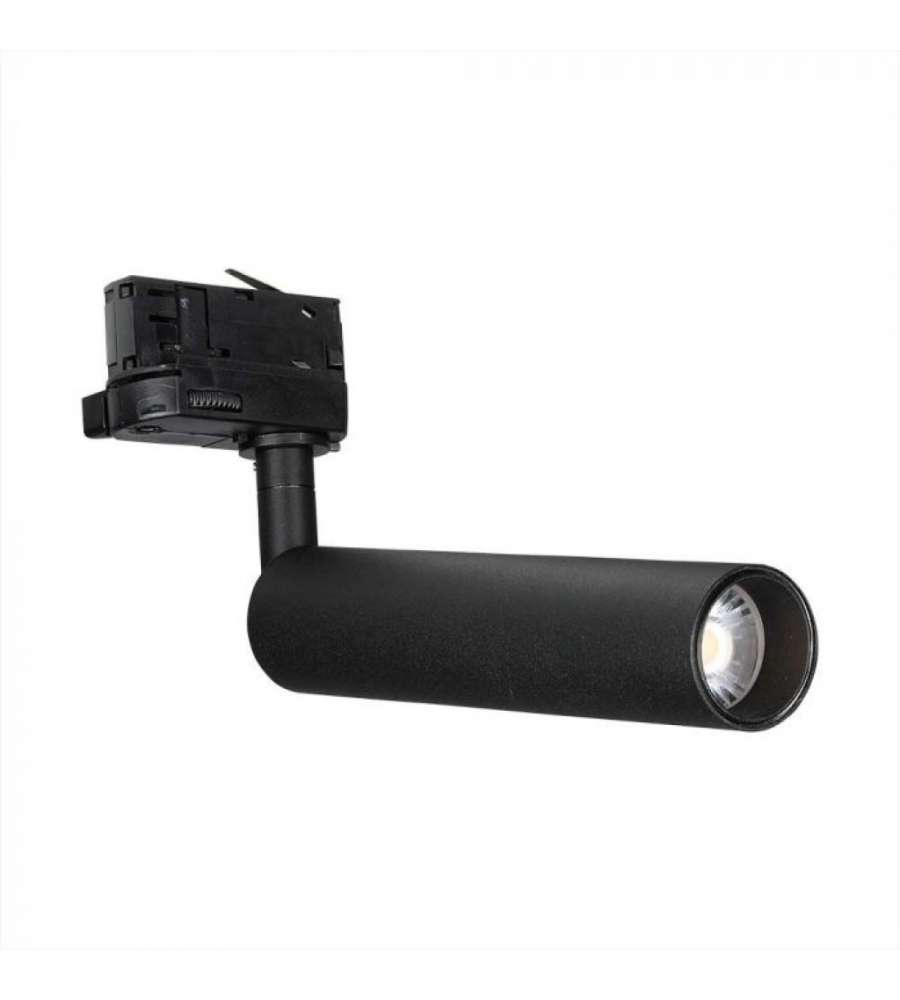 V-TAC Faretto LED da Binario Chip Samsung 7W Colore Nero 4000K