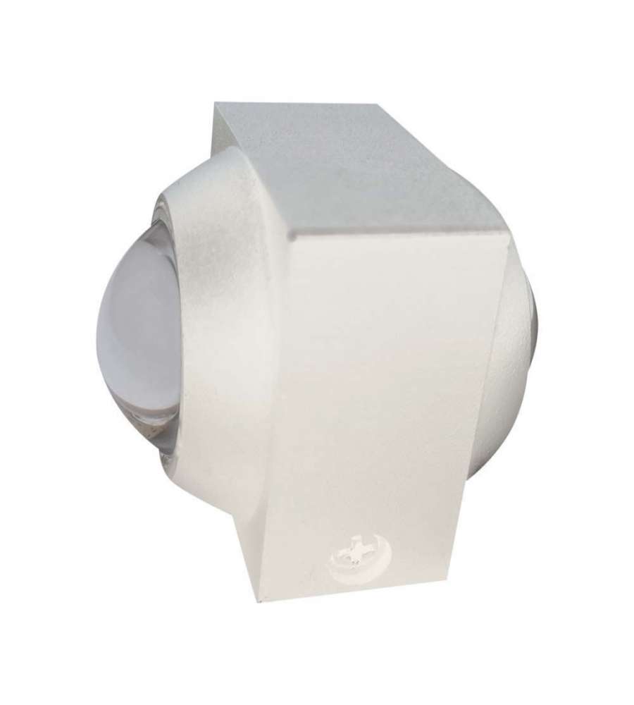 V-TAC Applique LED da Muro 2W Doppio Fascio Luminoso Corpo Bianco 3000K IP54