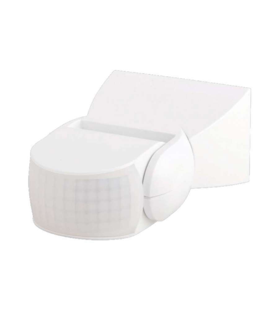 V-TAC Sensore di Movimento a Infrarossi 180° 300W Montaggio a Parete Colore Bianco IP65
