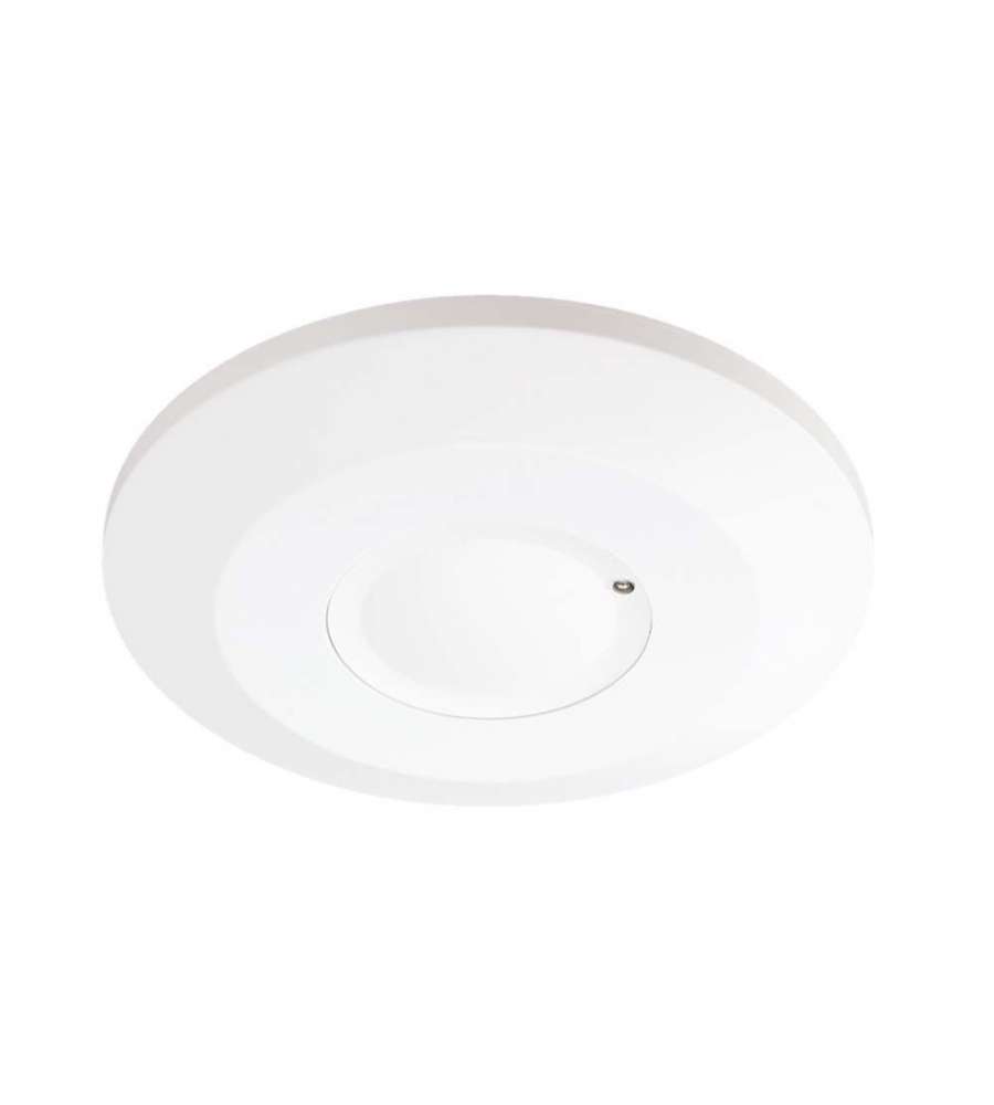 V-TAC Sensore di Movimento a Microonde 1000W Rilevamento a 360° Montaggio a Plafone Colore Bianco
