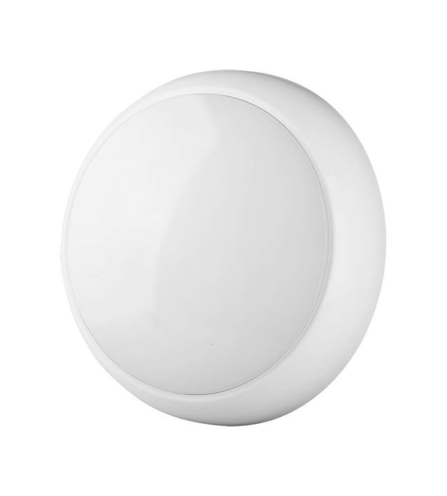 V-TAC Plafoniera LED Chip Samsung Rotonda 20W con Sensore di Movimento a Microonde Colore Bianco 3in1 IP65