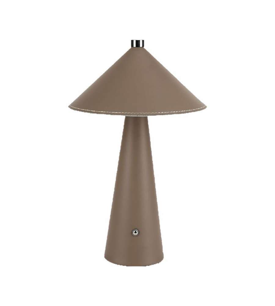 Lampada LED Da Tavolo Ricaricabile Easy Circle - 3 Luci, Touch, USB, Autonomia 6h