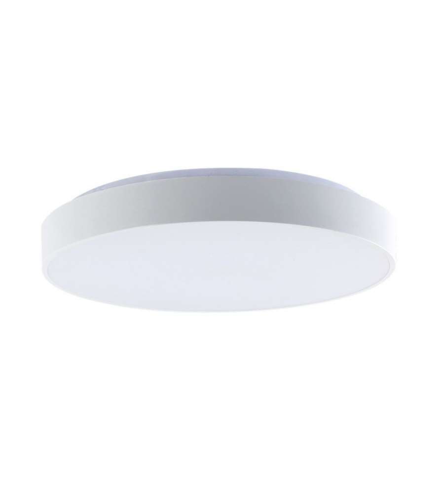 V-TAC Plafoniera LED 40W Rotonda Telecomando CCT 3in1 Bianco D395mm Dimmerabile Elegante