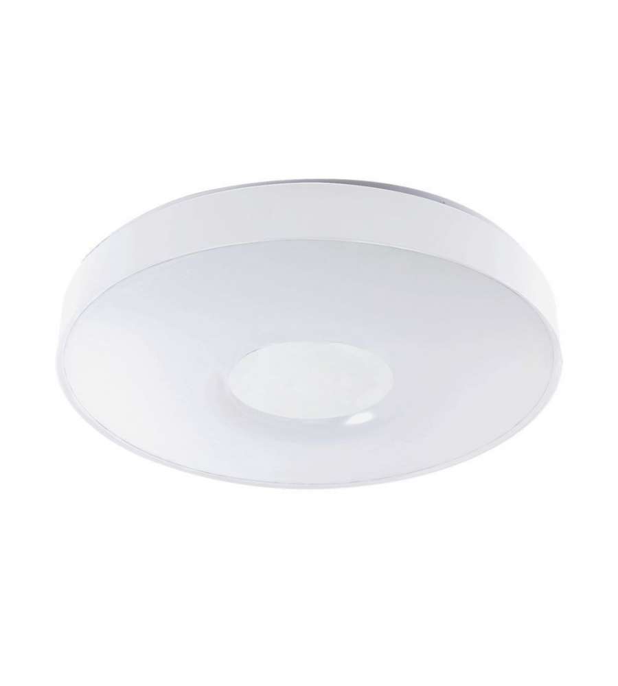 V-TAC Plafoniera LED 60W Rotonda Telecomando CCT 3in1 Bianco D495mm Dimmerabile Disco