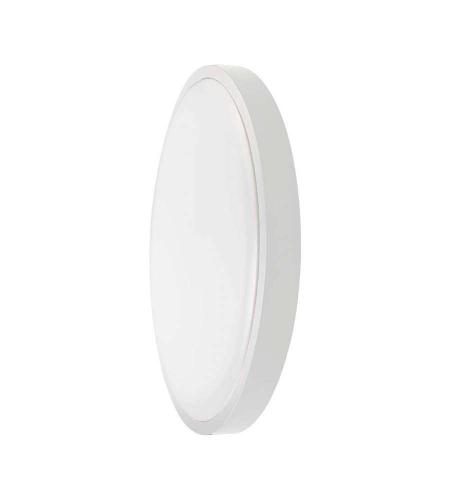 V-TAC Plafoniera LED Chip Samsung 18W Sensore Microonde Telecomando ?295mm 6500K IP44