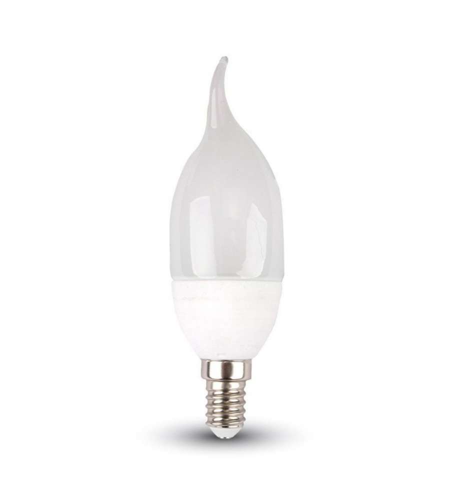 Lampadina LED E14 4W Candela a Fiamma 4000K