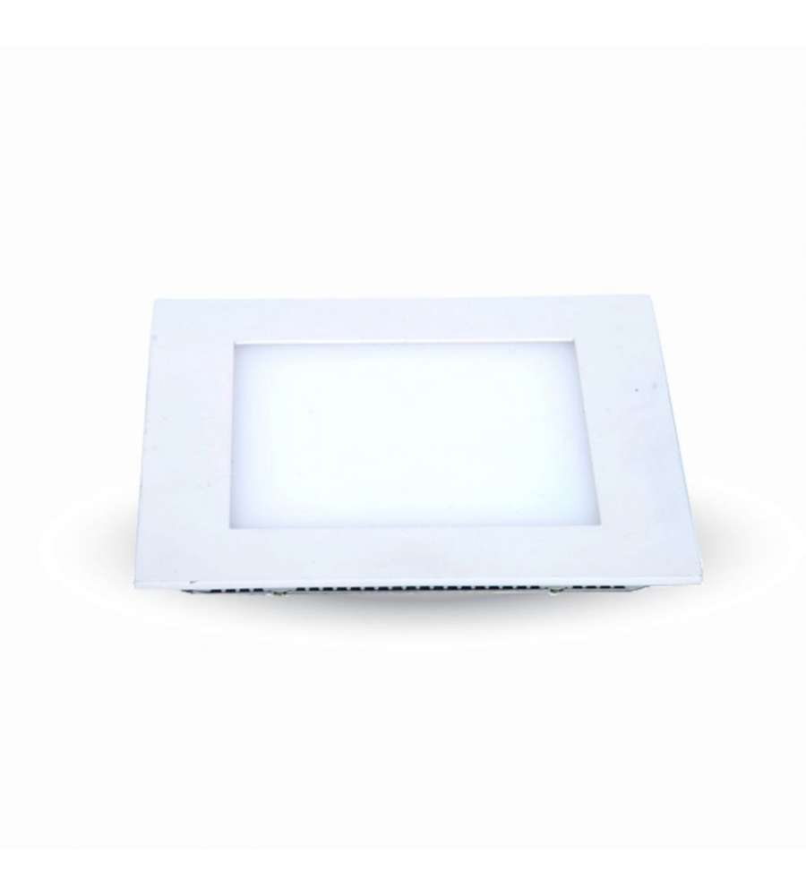 V-TAC Mini Pannello LED Montaggio a Incasso Quadrato 22W 3000K Senza Driver