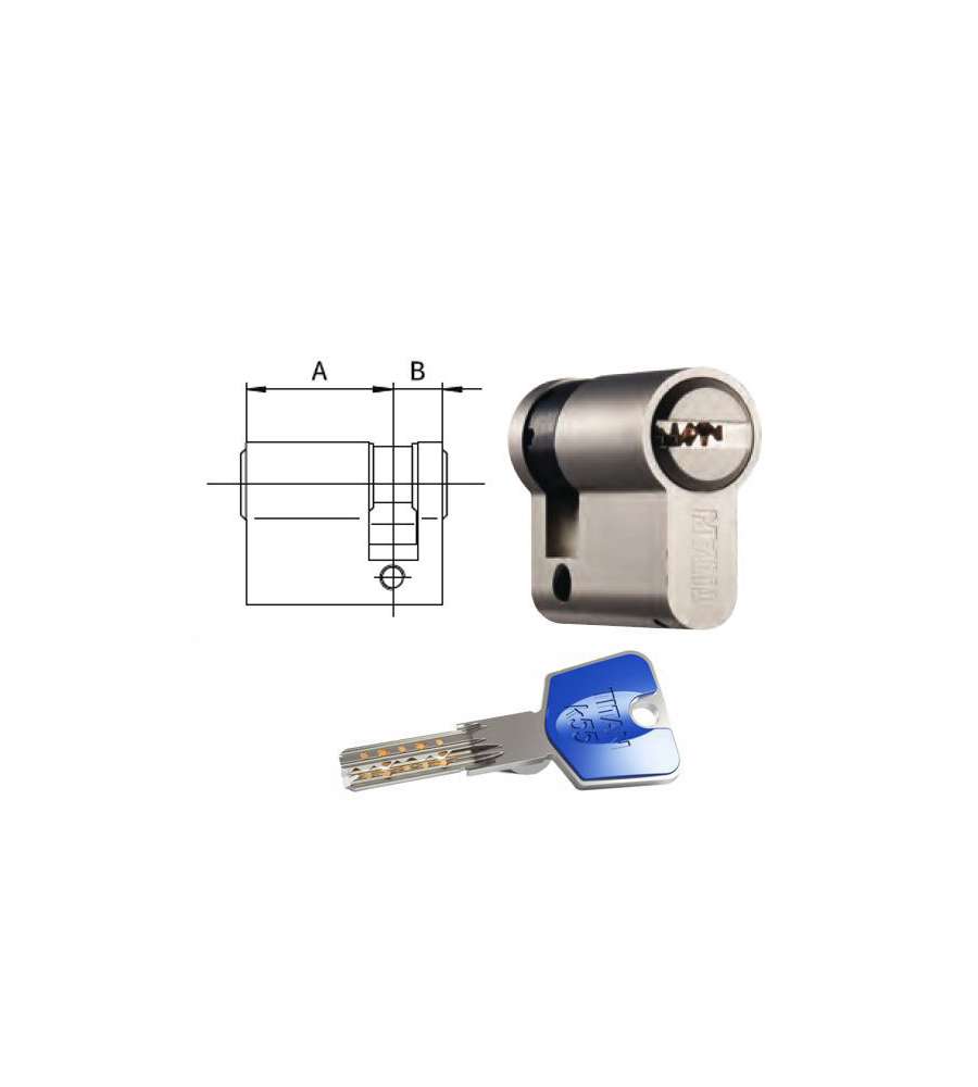 Cilindro Infilare  50-40-10 Titan K55-4010 Dom