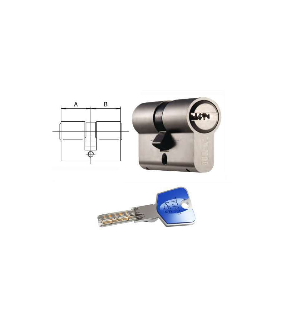 Cilindro Infilare  100-30-70 Titan K55-3070 Dom