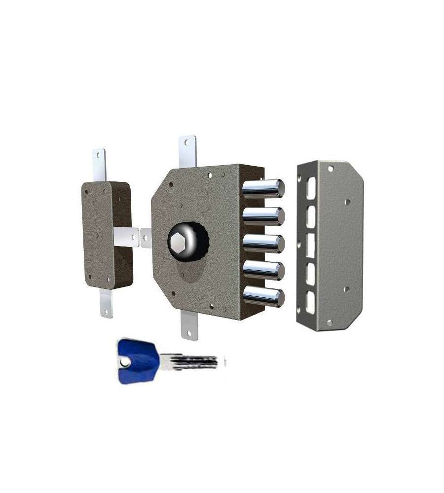 Serratura Sic.Quintuplice Sx Pompa 3300P Cr
