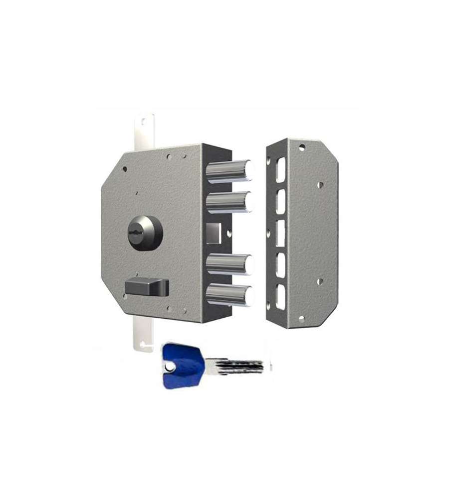 Serratura Sic.Triplice Sx Pompa 3250P Cr
