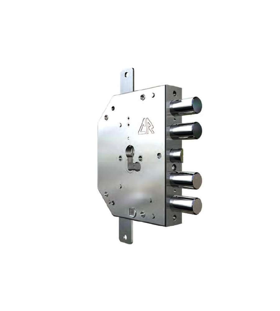Serratura Sic.Triplice Dx Cil. 2155G-01 Cr