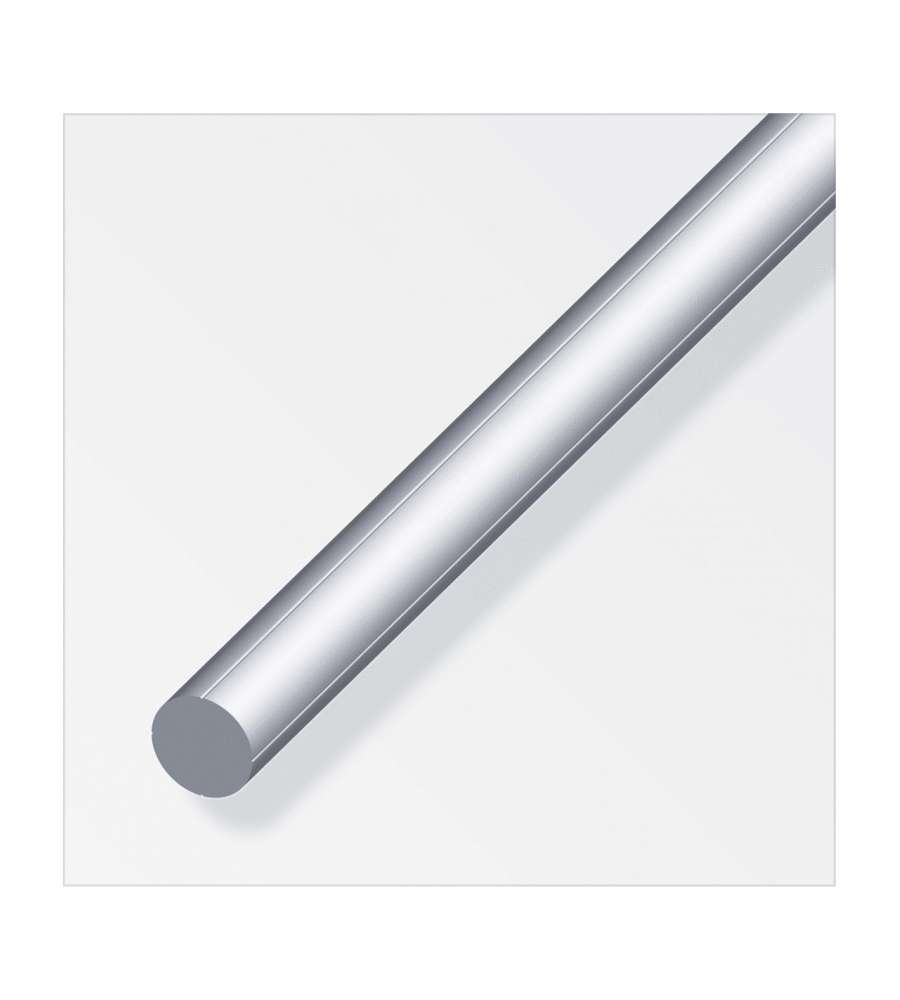 Alfer Barra Tonda Alluminio Naturale 5,3 mm 1 m per Strutture Leggere