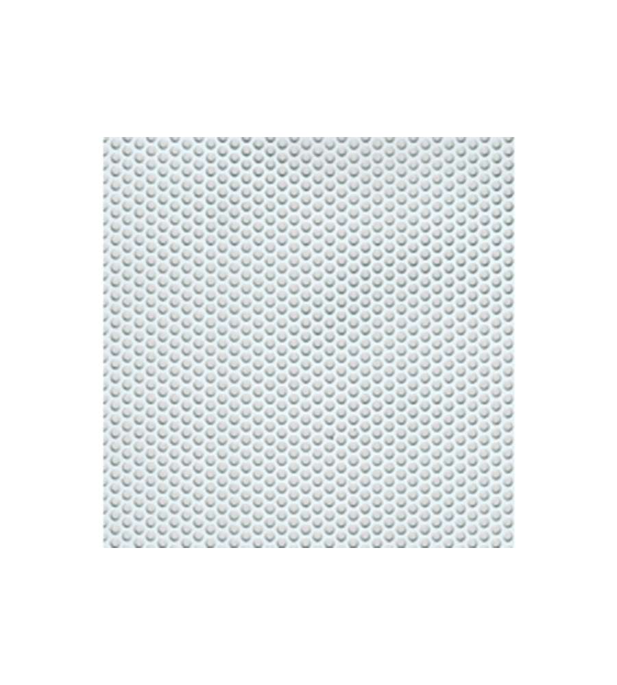 Alfer Lamiera perforata alluminio anodizzato 200x1000 mm con fori rotondi