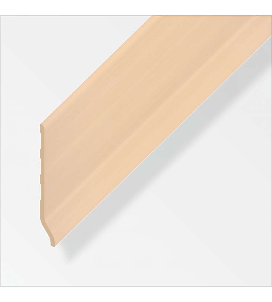 Battiscopa 70Millimetri Pvc Frassino 2Metri