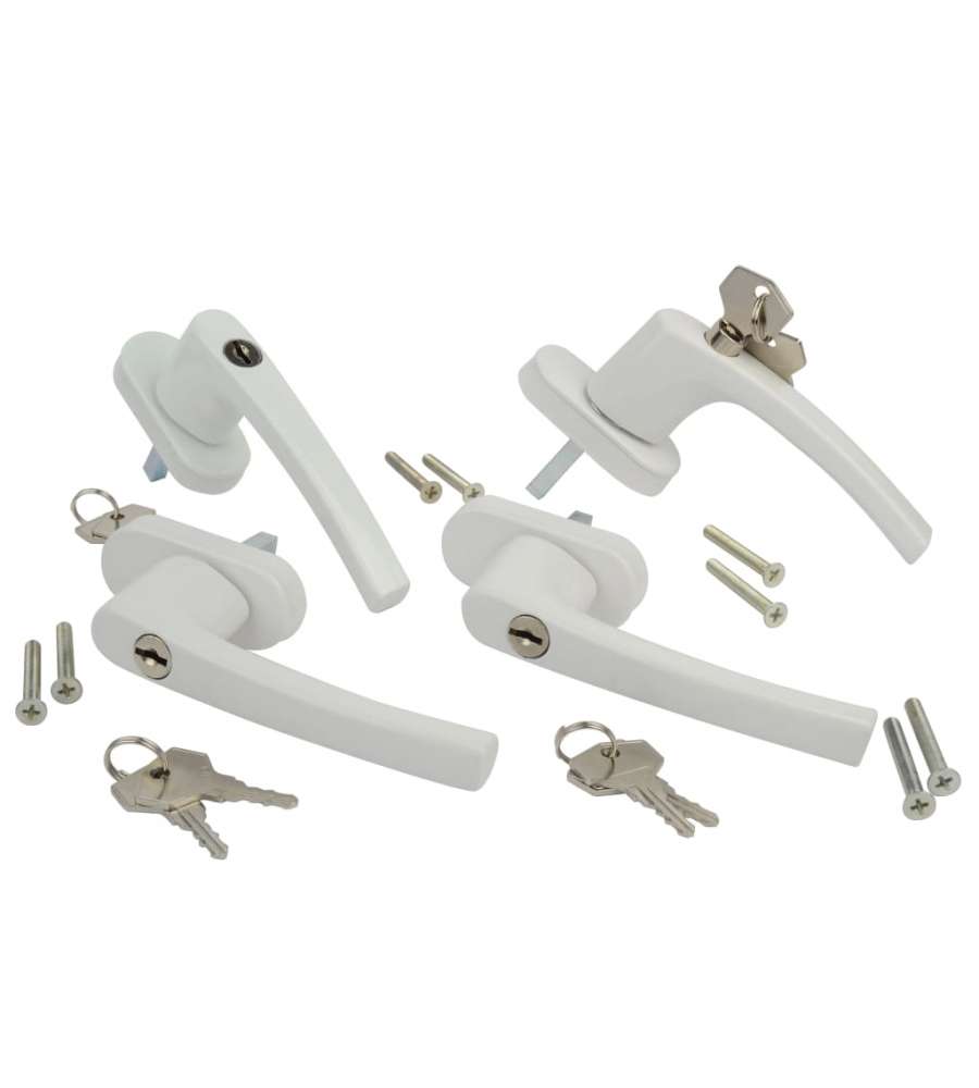 Brder Mannesmann Maniglie di Sicurezza per Finestre 4 pz