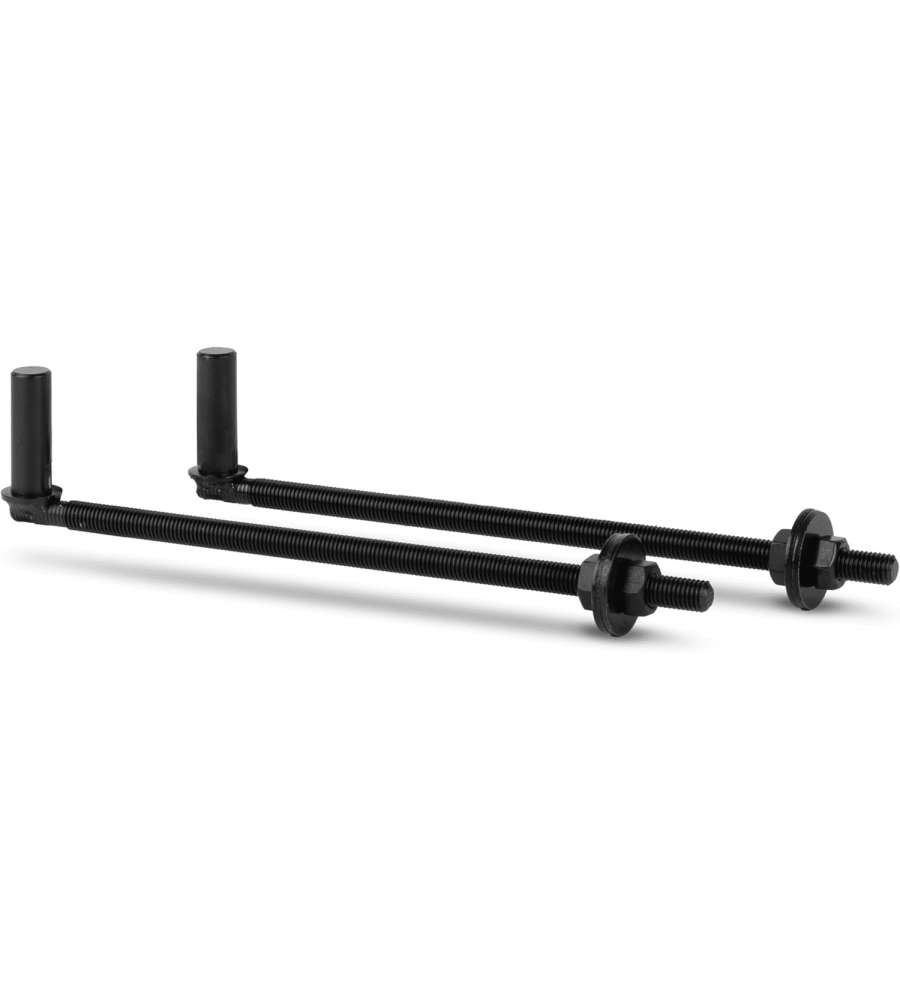 GAH-Alberts Morsetti a J da avvitare 2pz �16mm vernice nera 315mm