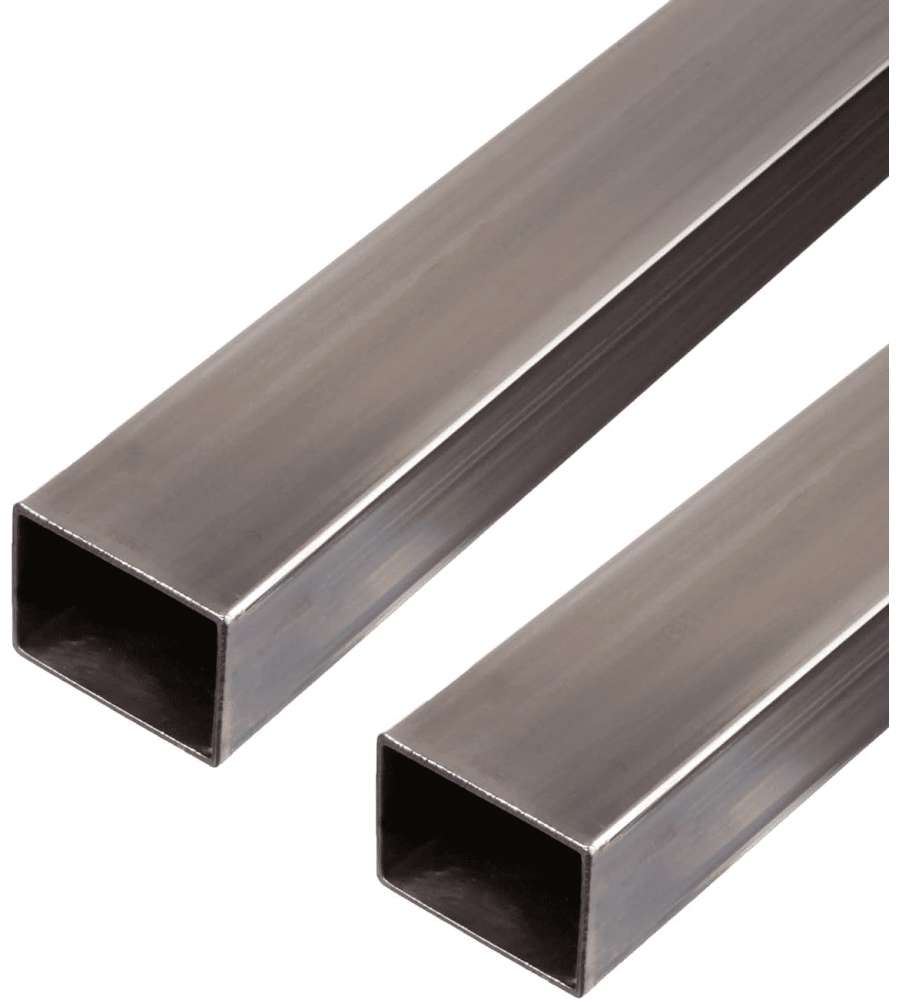 GAH-Alberts Tubo Rettangolare Acciaio 1000x40x30 mm Set 2 Pezzi