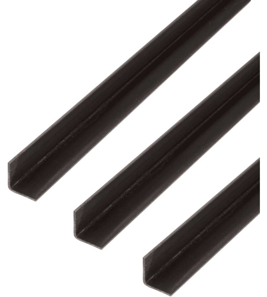 Alberts Profilo angolare acciaio laminato 1000x20x20mm set 3 pezzi