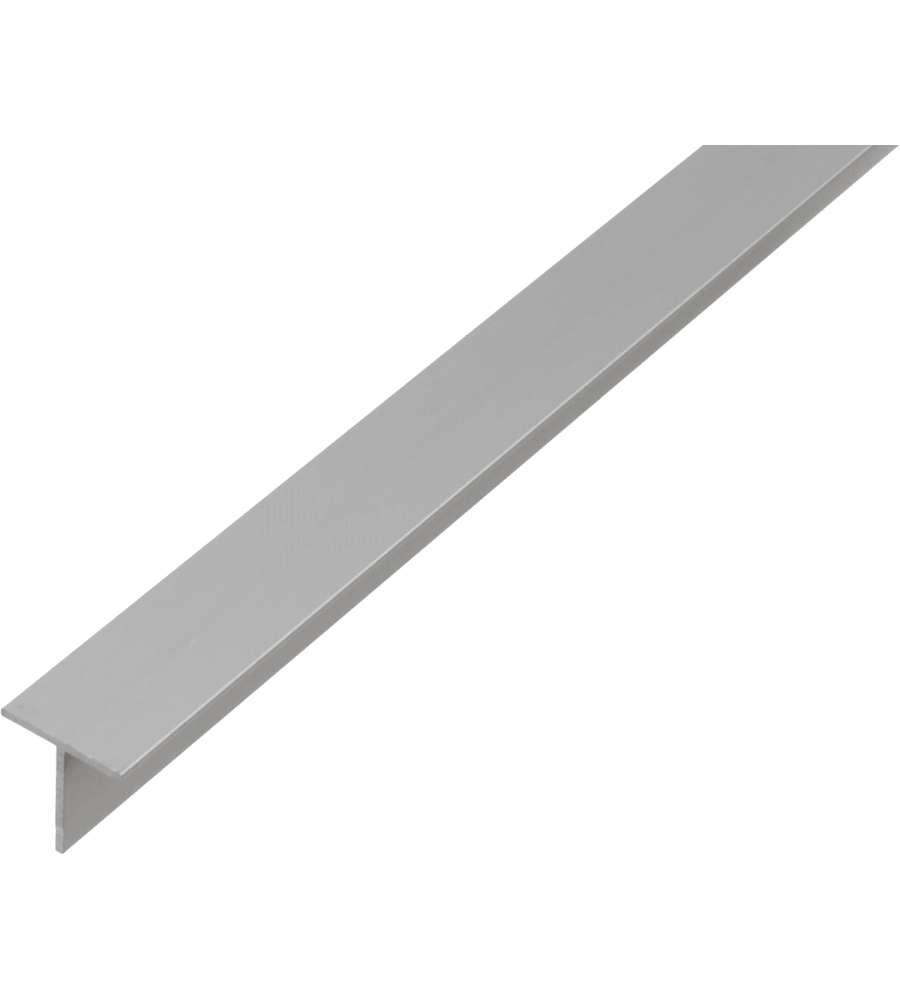 GAH-Alberts Profilo a T alluminio anodizzato 1000x15x15 mm set 8 pezzi