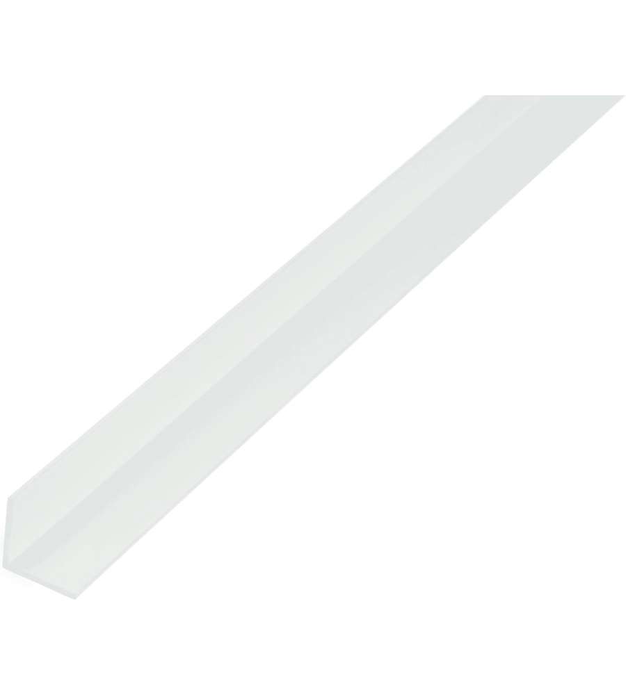 Alberts Profilo angolare PVC-U bianco 1000x20x20 mm set 17 pezzi