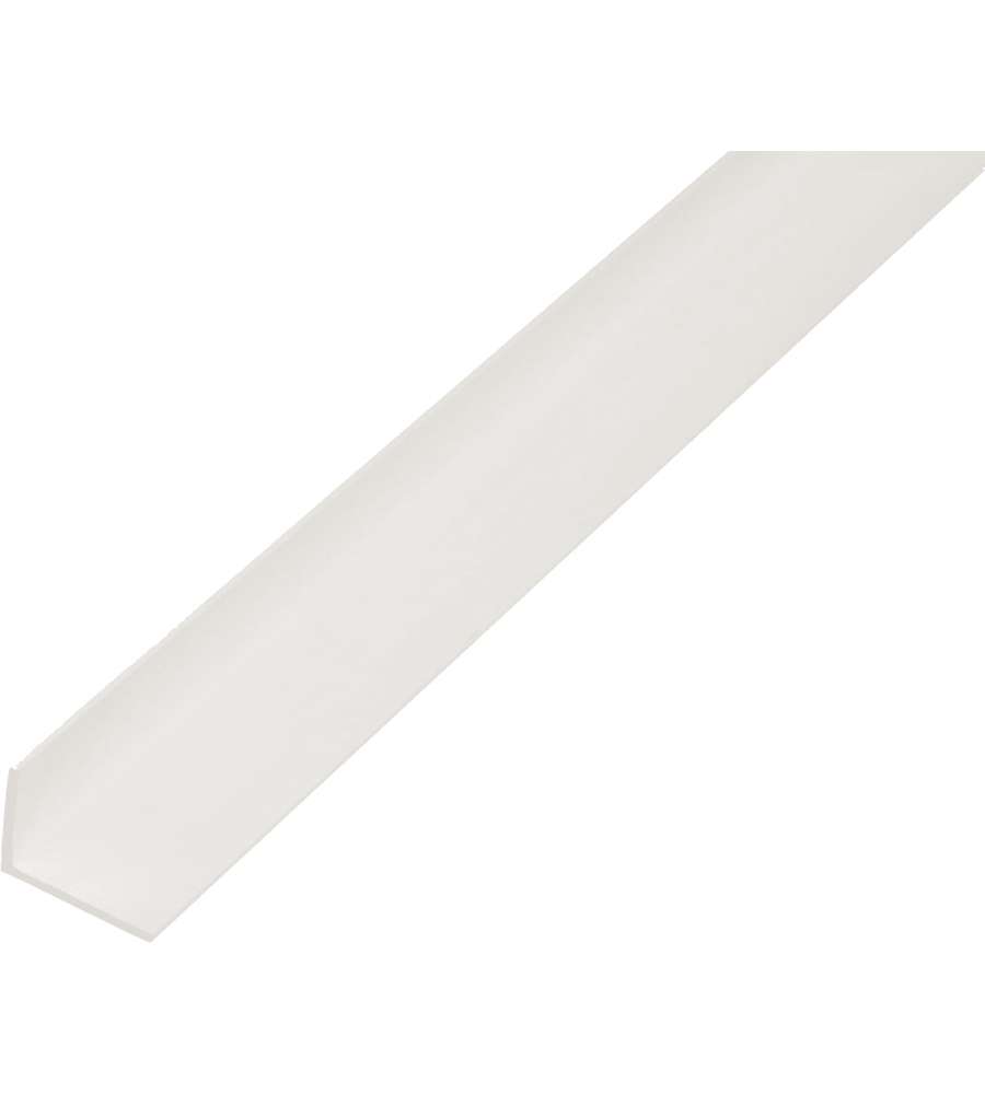 Alberts Profilo Angolare PVC-U Bianco 1000x40x10 mm - 10 Pezzi