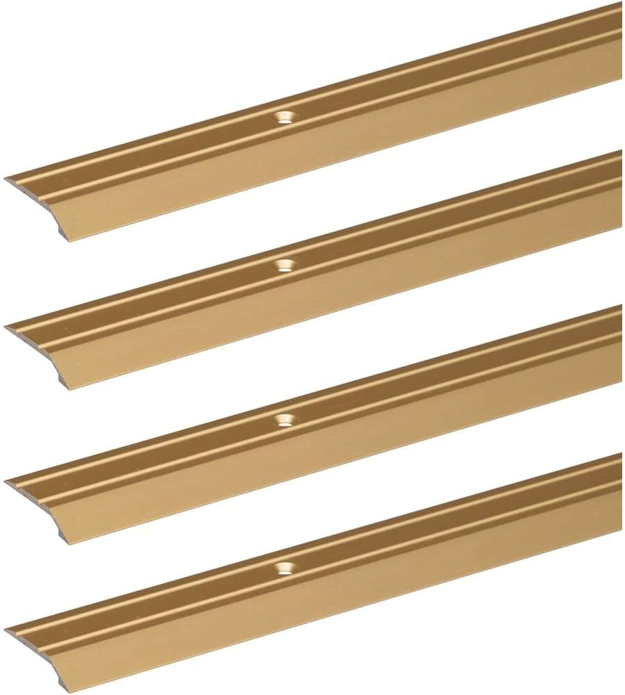 GAH-Alberts Profilo di compensazione alluminio anodizzato oro 1000x30 mm set 4