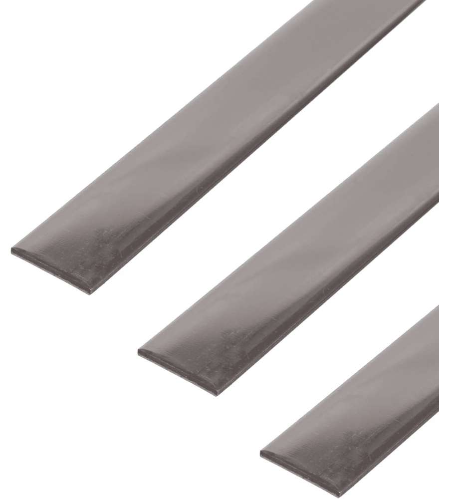 GAH-Alberts Asta piatta acciaio inox 1 m 15 mm set 3 pezzi