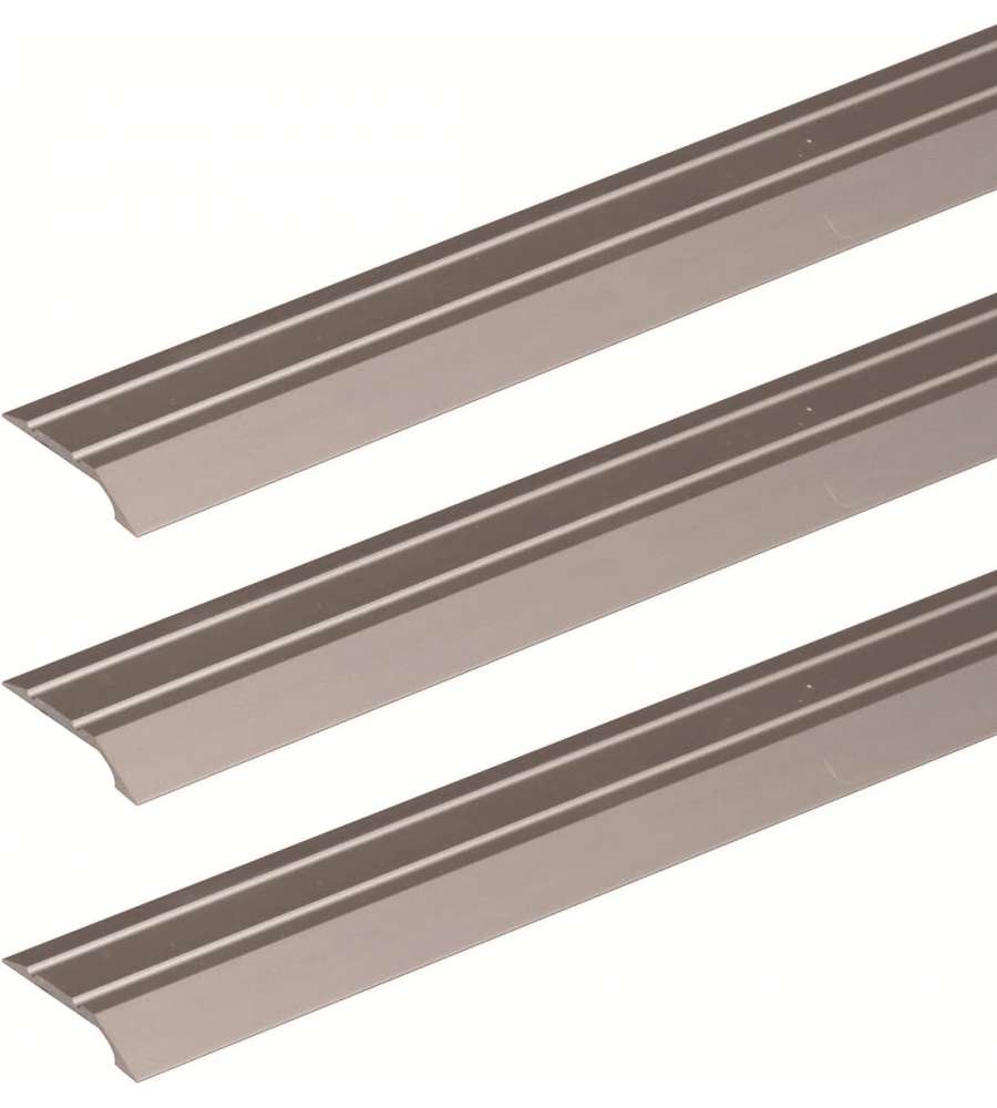 GAH-Alberts Profilo di compensazione autoadesivo alluminio 900x39 mm 3pz