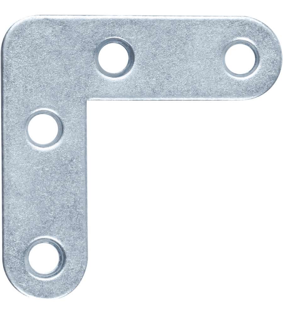 GAH-Alberts Squadretta per Mobili Acciaio Galvanizzato Blu 40x12mm 100pz