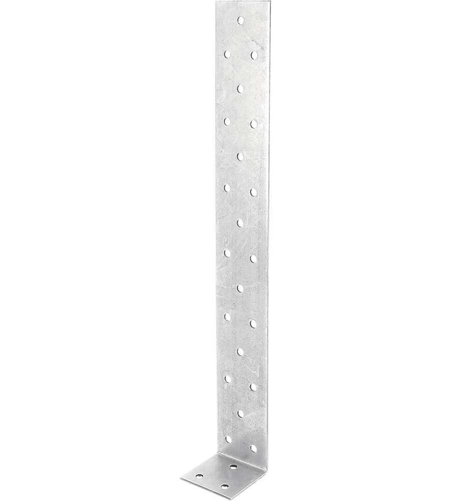 Ancoraggio Calcestruzzo Acciaio Piatto Argento 285x40 mm 10 Pz