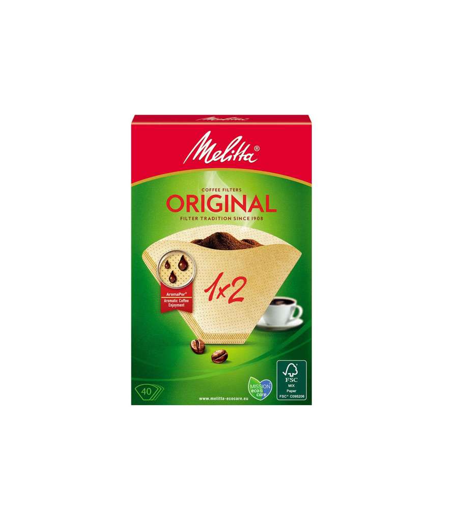 Filtro Carta 1X2 Pz 40 Melitta