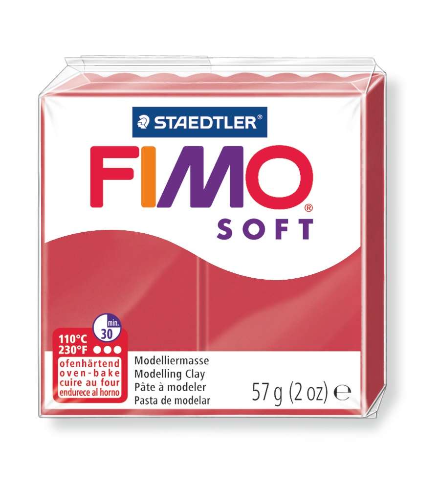 Pasta fimo soft 26 - 56 g ciliegia