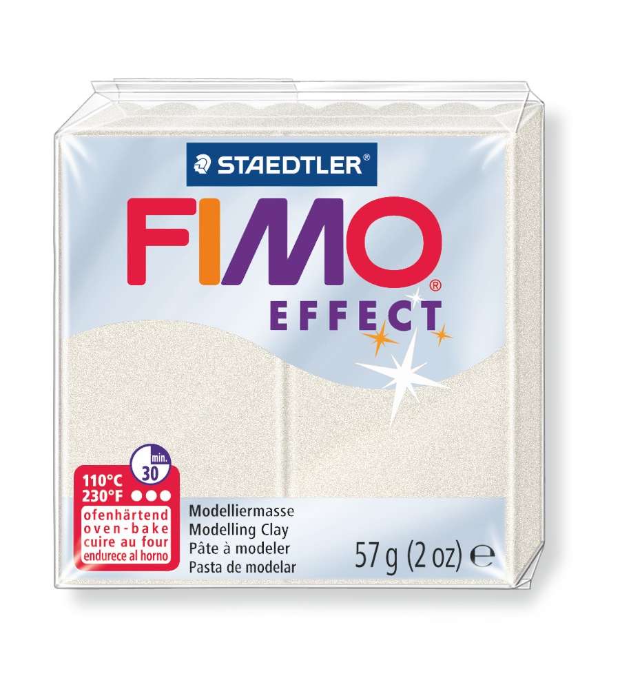 Pasta Fimo Soft 08 - 56 G Bianco Perlato