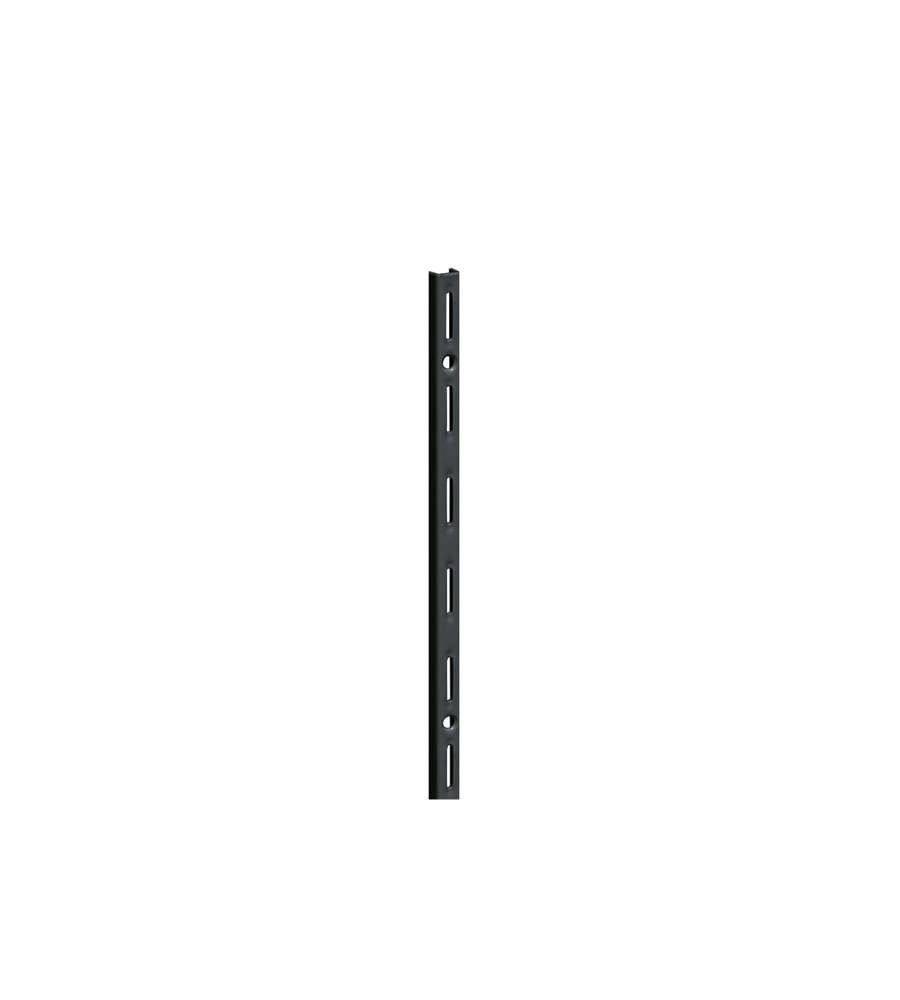 Cremagliera binario singolo - 50 cm. - nero
