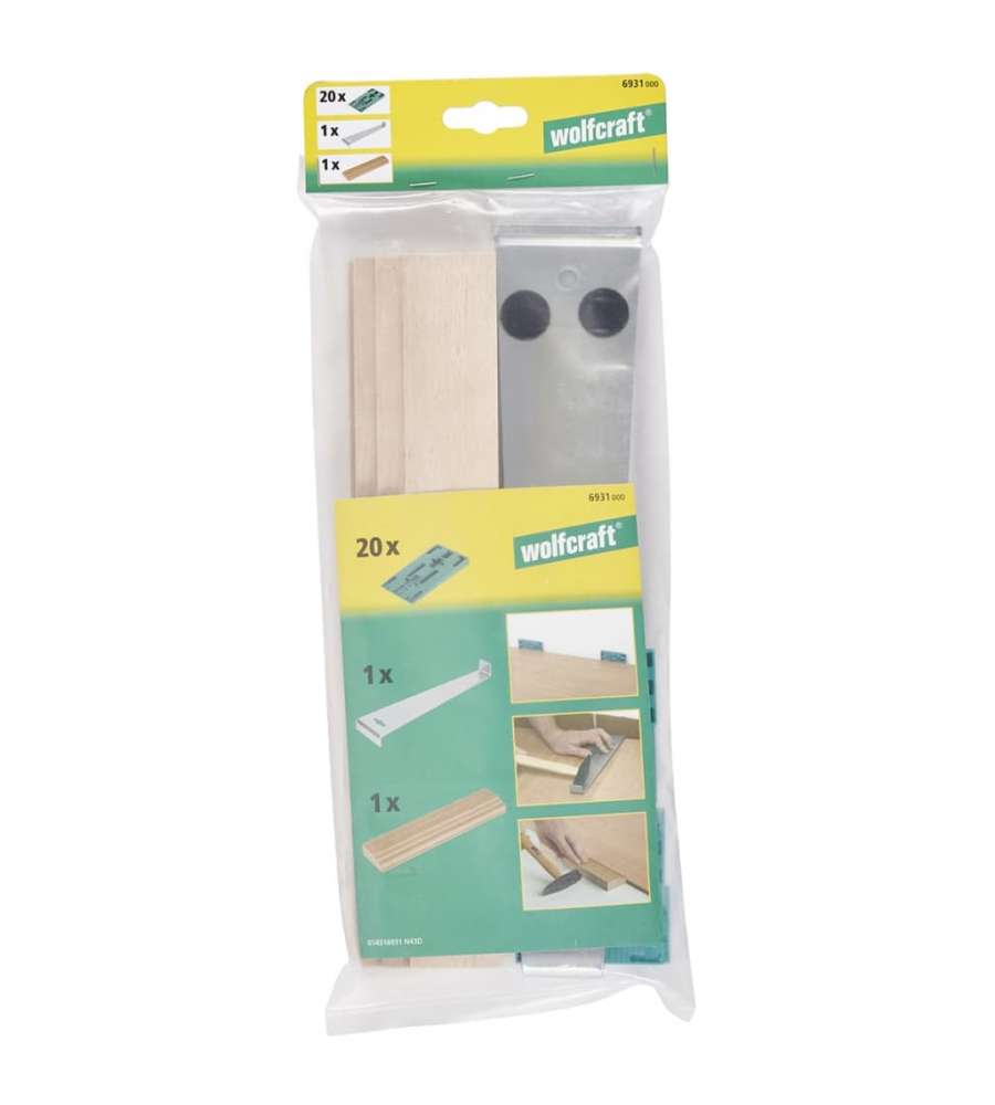 wolfcraft Set per la Posa del Laminato 6931000