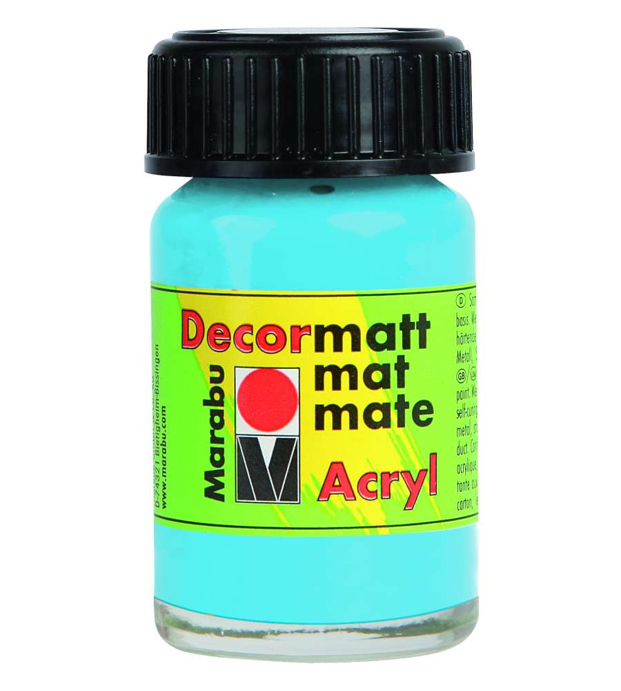 Decormatt Acryl Marabu 15 ml Blu Chiaro