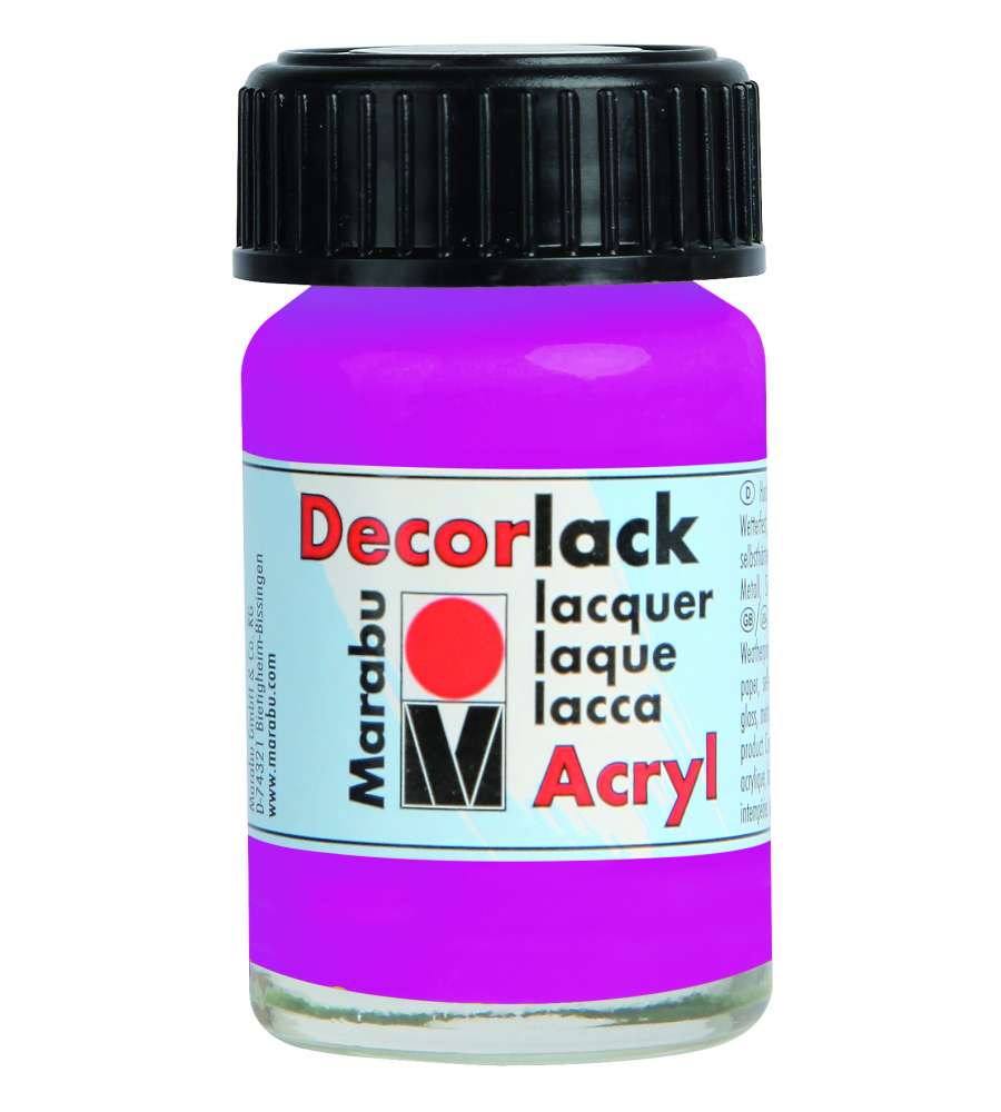 Decorlack Acryl Marabu 15 ml Magenta