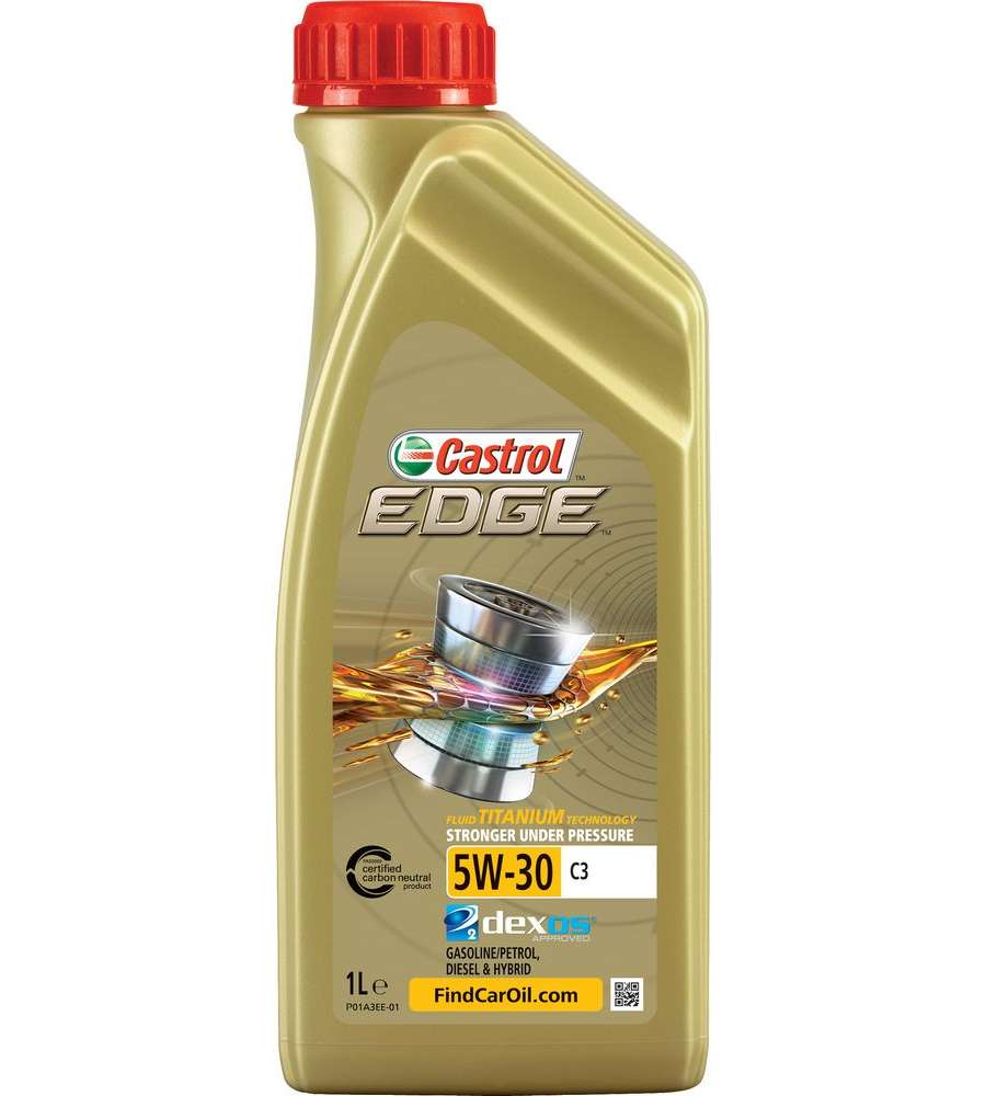 Olio Lubrificante Motore Auto Edge 5w30 Titanium 1l Oil