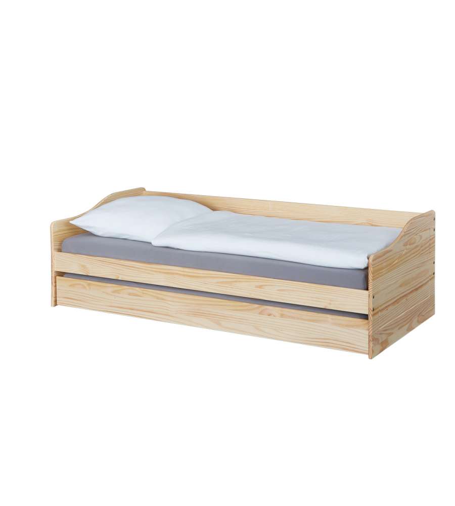 Divano Letto Senza Rete.Malte Divano Letto 90 X 200 Naturale Senza Rete
