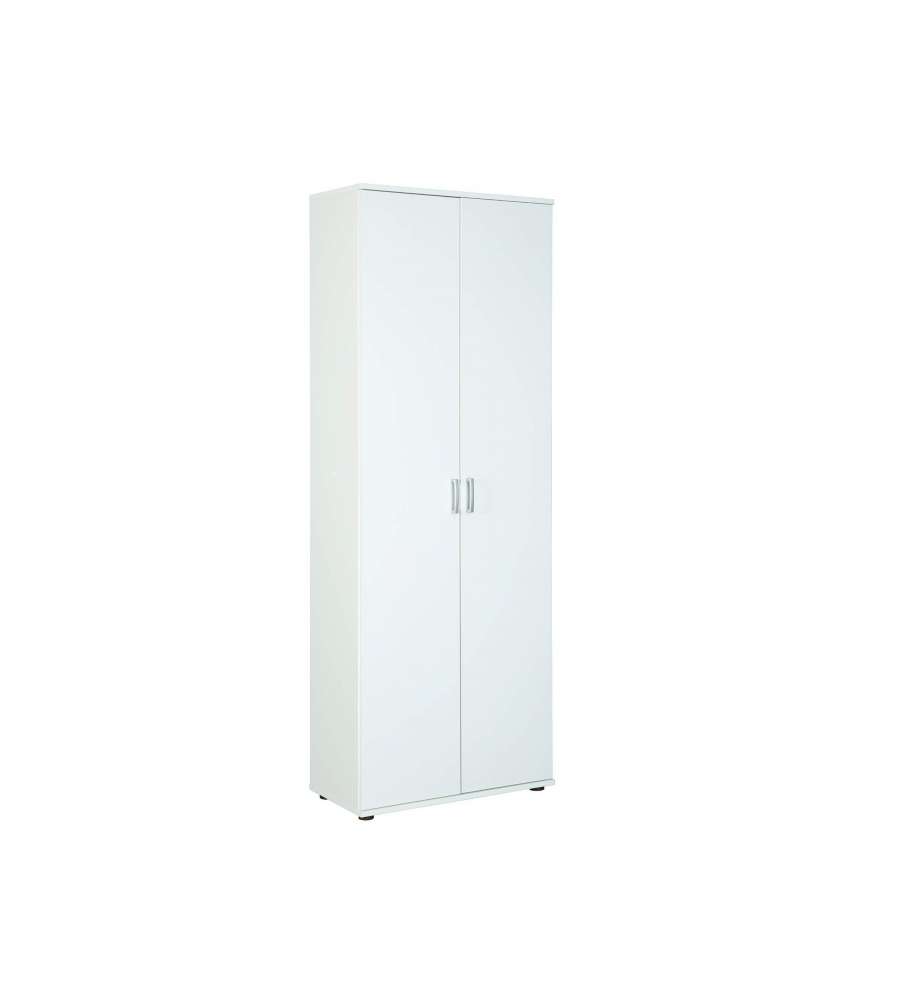 Nobilitato Armadio Arconati 2 Ante Rovere Invecchiato - 70x34x189 cm