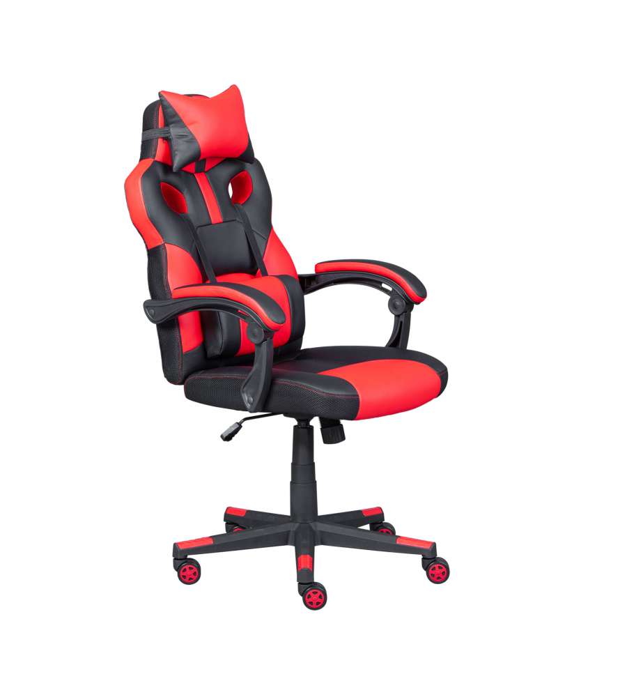 Poltrona Gaming In Soffice Pu Rosso/nero 1? Classe